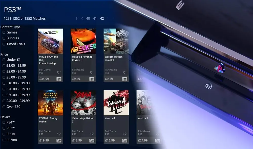 El fin de una era en PlayStation Store. Los usuarios de PS3, PSP y PS Vita ya no podrán adquirir más juegos digitales. Foto: Video Games Chronicle/Pocket-lint