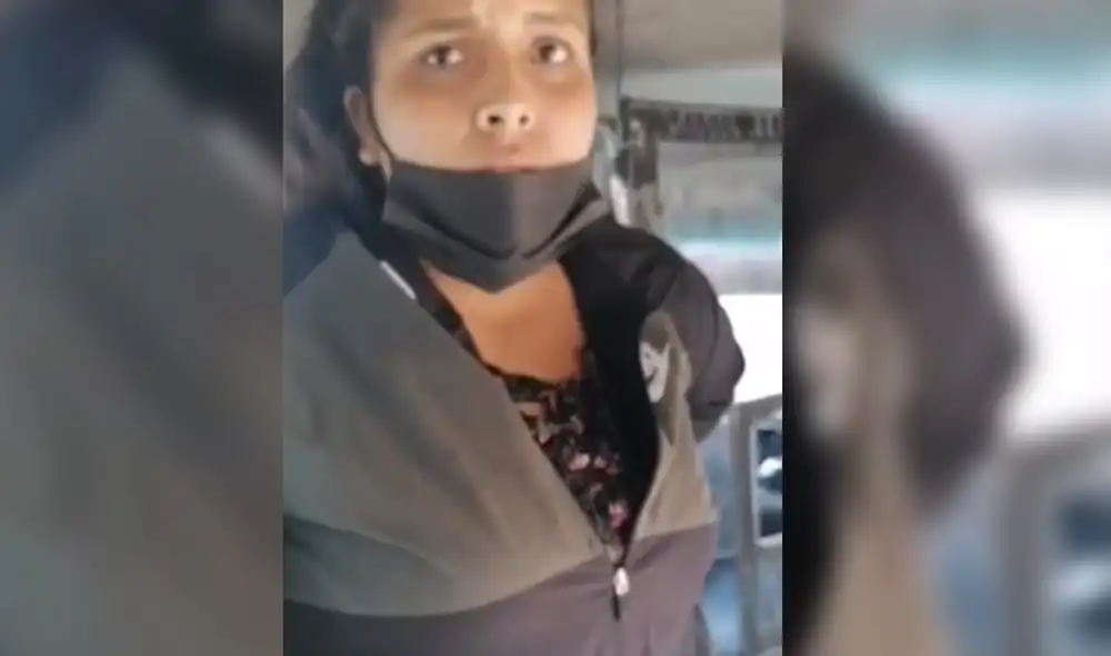 La cobradora acusada no ha sido identificada hasta el momento. Foto: captura de 24 Horas La cobradora acusada no ha sido identificada hasta el momento. Foto: captura de 24 Horas