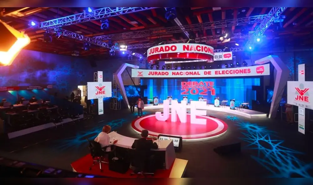 El debate presidencial de este 30 de marzo comenzará desde las 6.00 p. m. Foto: Andina