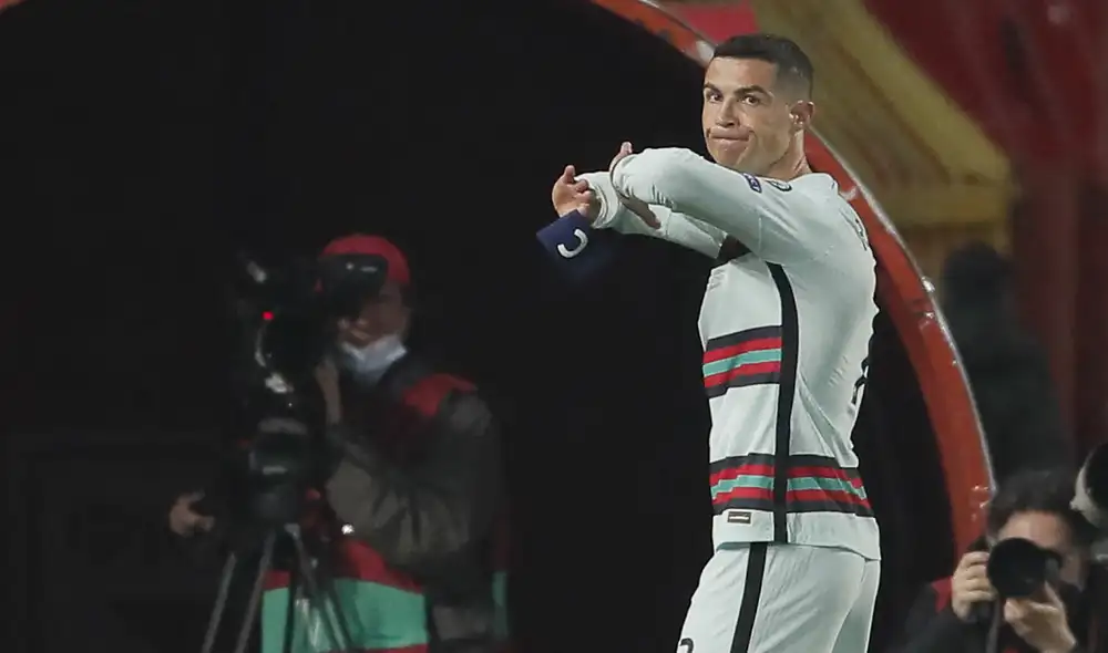 Cristiano Ronaldo lleva cuatro partidos sin anotar con su selección. Foto: AFP Cristiano Ronaldo lleva cuatro partidos sin anotar con su selección. Foto: AFP
