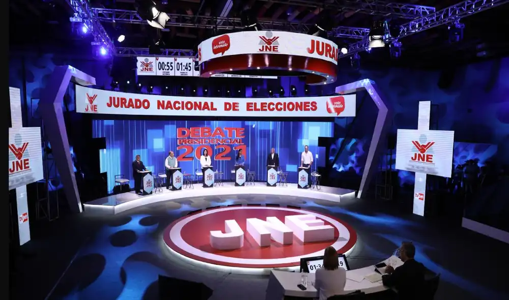 El segundo debate presidencial lo protagonizarán Pedro Castillo, Daniel Urresti, Andrés Alcántara, José Vega, Ollanta Humala y Hernando De Soto. Foto: La República/Aldair Jorge Mejía López