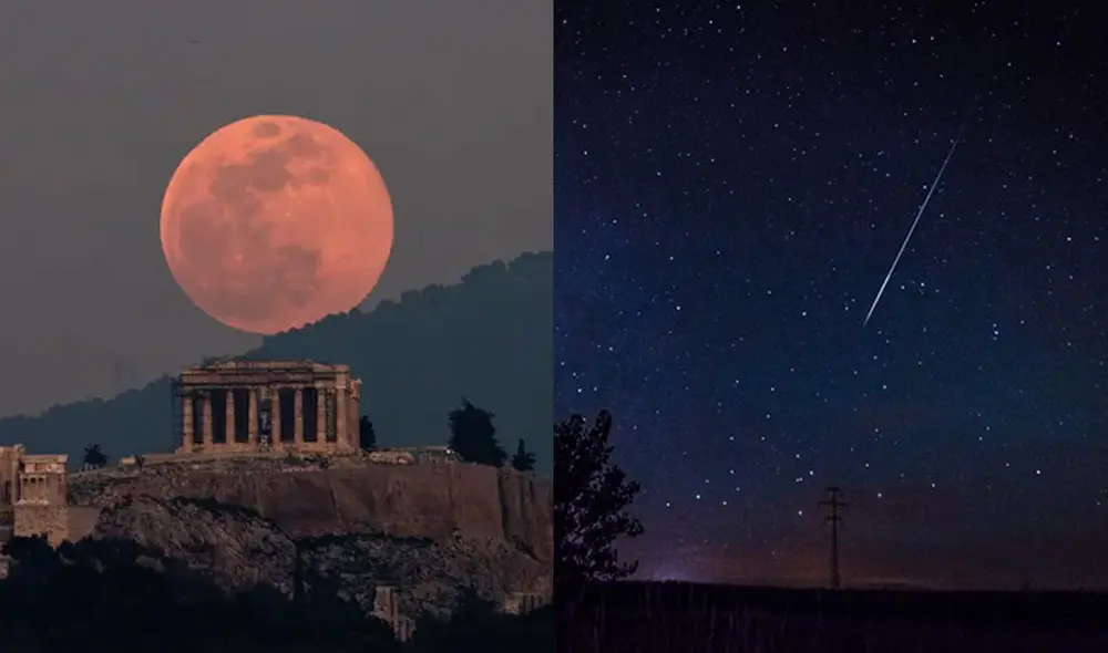 Una superluna y una lluvia de estrellas serán los principales eventos astronómicos de abril. Fotos: AP/ Flickr Una superluna y una lluvia de estrellas serán los principales eventos astronómicos de abril. Fotos: AP/ Flickr