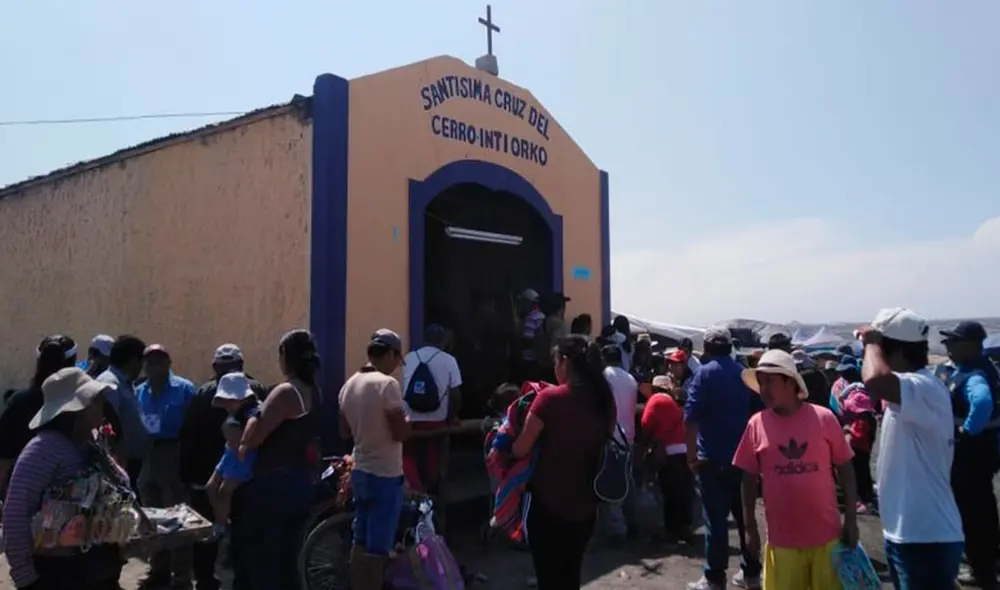 El cerro Intiorko congregaba a diversos devotos durante Semana Santa. Foto: La República