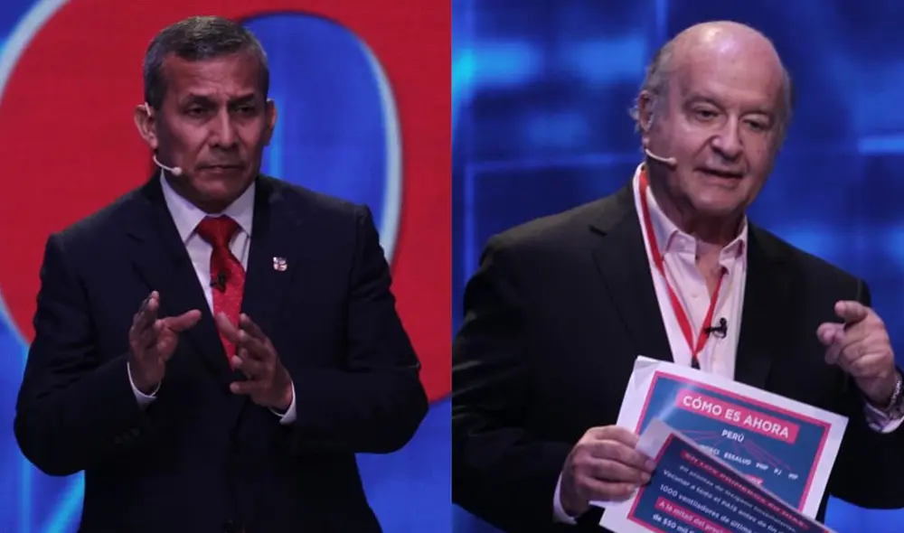 Ollanta Humala y Hernando de Soto