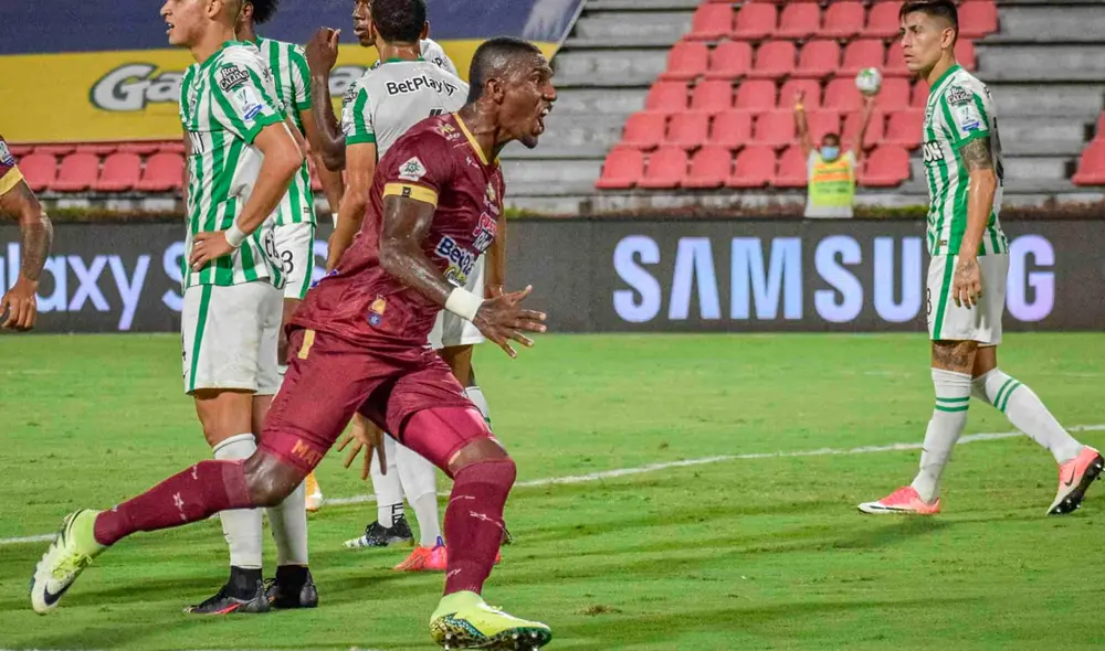 Desde el Estadio Manuel Murillo Toro, Tolima derrotó 2-1 a Atlético Nacional por el Apertura del fútbol colombiano. Foto: @FutNoticiasok Desde el Estadio Manuel Murillo Toro, Tolima derrotó 2-1 a Atlético Nacional por el Apertura del fútbol colombiano. Foto: @FutNoticiasok