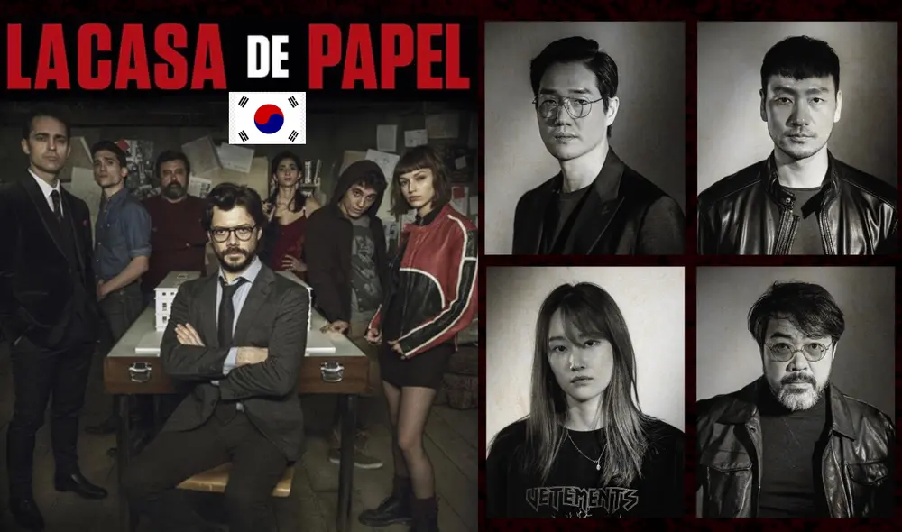 Todos los actores que darán vida al remake coreano de La casa de papel. Foto: composición LR / Netflix Todos los actores que darán vida al remake coreano de La casa de papel. Foto: composición LR / Netflix