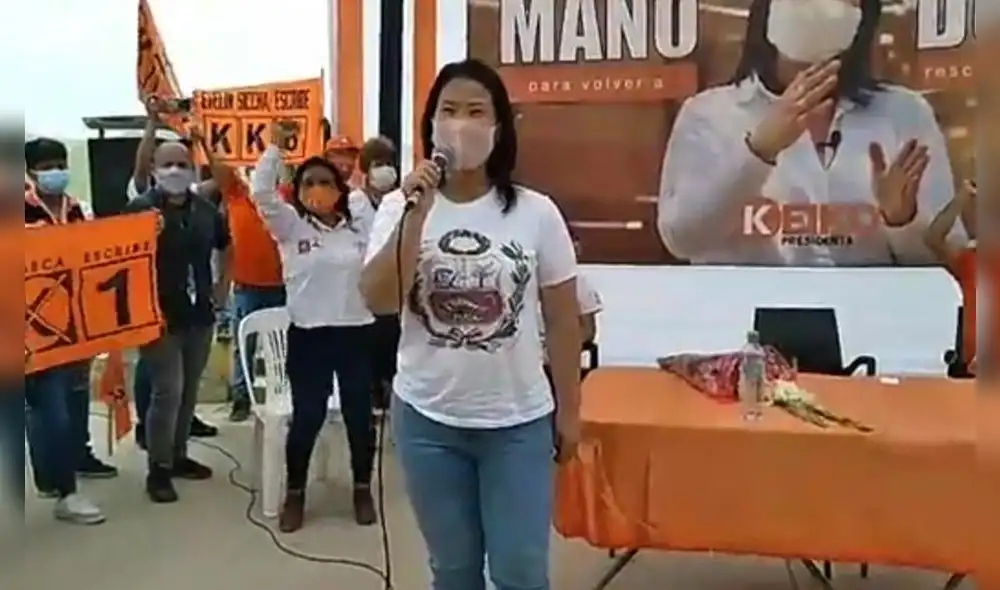 Realizó algunas reuniones y caravanas en Paiján y Trujillo. Foto: captura de vídeo