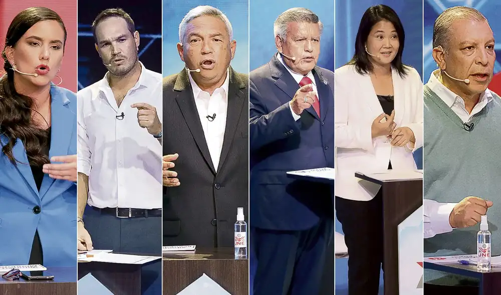 Candidatos postulan a la presidencia de la República en las elecciones del 11 de abril. Foto: composición Candidatos postulan a la presidencia de la República en las elecciones del 11 de abril. Foto: composición