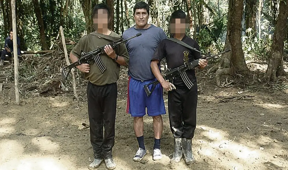 Dura baja. En el 2013 Jorge Quispe Palomino, camarada Raúl, se convirtió en el N° 2 del Militarizado Partido Comunista del Perú que opera en el Vraem. Foto: difusión