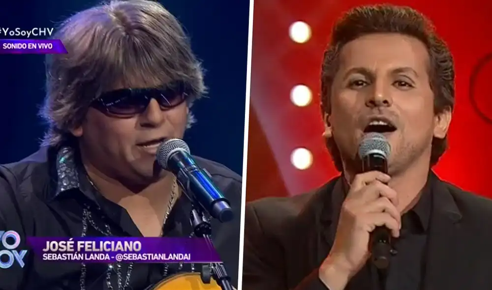 Imitadores de José Feliciano y Ricardo Montaner protagonizaron reñido duelo en Yo soy Chile. Foto: captura de Chilevisión Imitadores de José Feliciano y Ricardo Montaner protagonizaron reñido duelo en Yo soy Chile. Foto: captura de Chilevisión