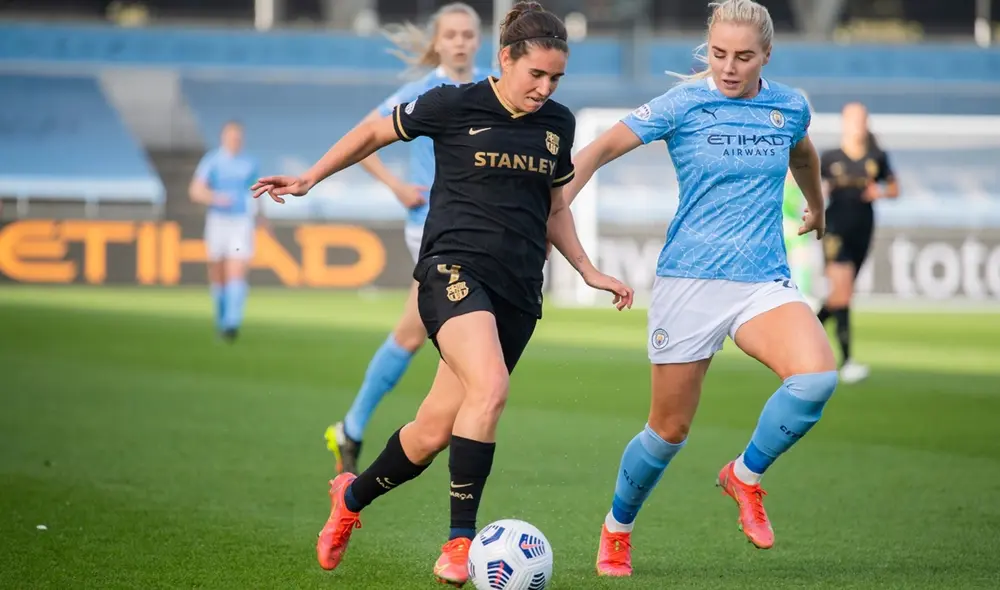 Barcelona y Manchester City buscan el pase a la semifinal de la UEFA Women’s Champions League. Foto: FC Barcelona
