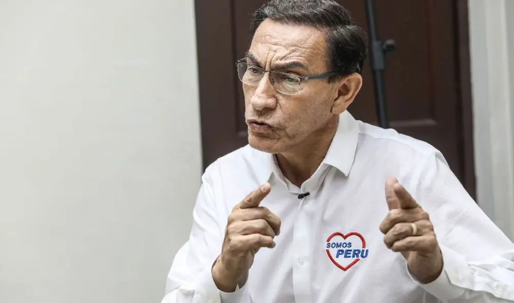 El exmandatario es el número 1 es la lista congresal de Somos Perú. Foto: La República