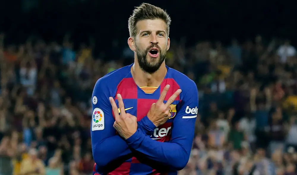 Gerard Piqué no ha podido jugar los últimos cuatro partidos del Barcelona. Foto: AFP