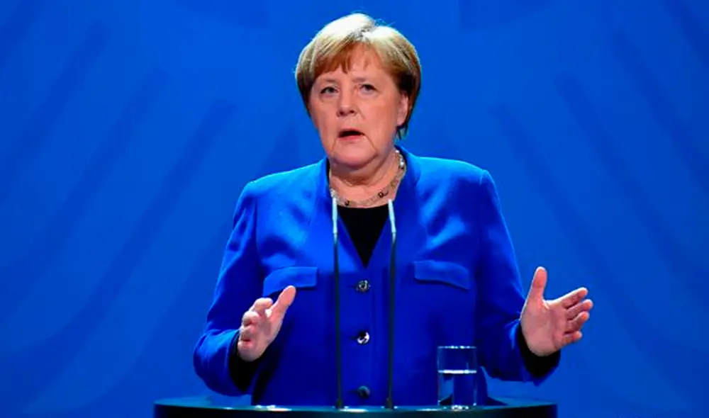 La canciller alemana, Angela Merkel, de 66 años, afirmó que recibirá la vacuna de AstraZeneca cuando llegue su turno. Foto: AFP La canciller alemana, Angela Merkel, de 66 años, afirmó que recibirá la vacuna de AstraZeneca cuando llegue su turno. Foto: AFP