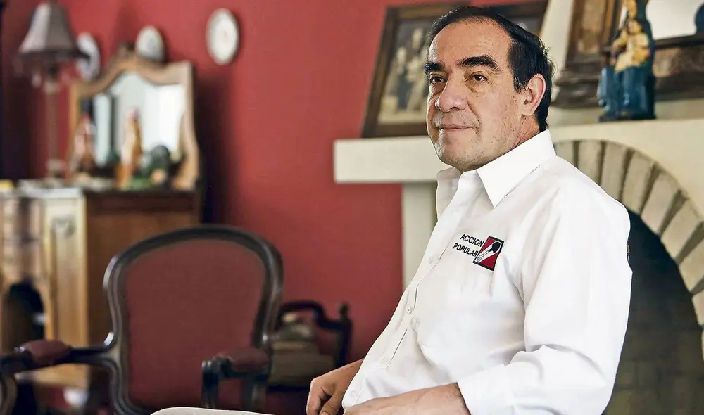 Lescano postula a la presidencia con Acción Popular. Foto: La República