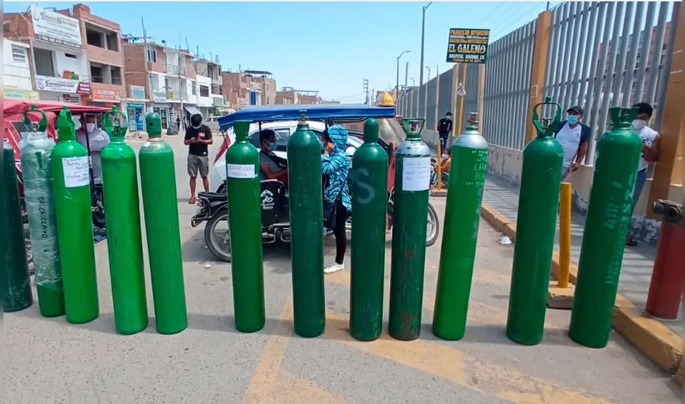La recarga de balones se reinició el último lunes en HRL, pero tras a pocos días volvió a ser suspendida. Foto: difusión