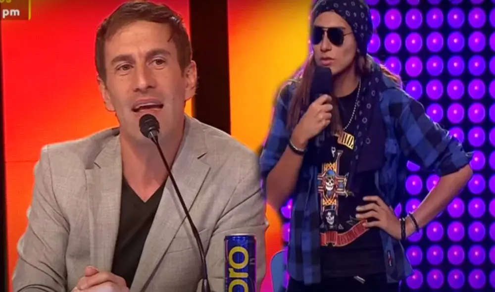 Mauri Stern le dio una oportunidad al joven imitador. Foto: captura Latina Mauri Stern le dio una oportunidad al joven imitador. Foto: captura Latina