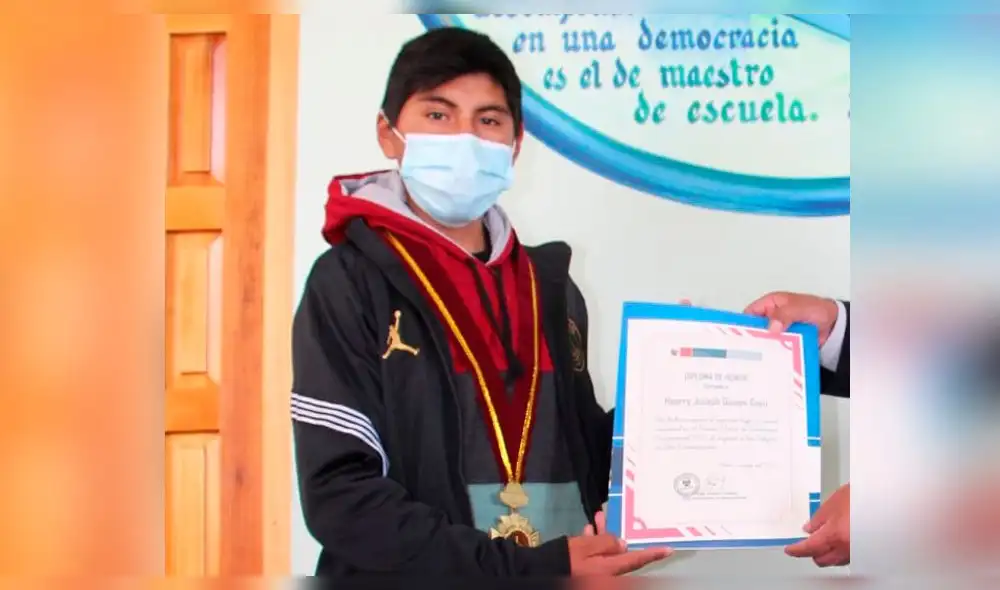 Puno. Henrry Quispe alcanzó uno de los más altos puntajes en proceso de evaluación a los COAR en todo el Perú. Foto: Juntos