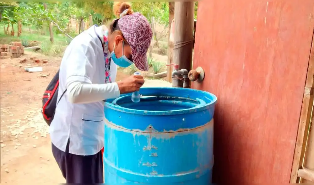 Preocupación de autoridades por casos de dengue en el distrito de Ciudad Eten. Foto: Geresa