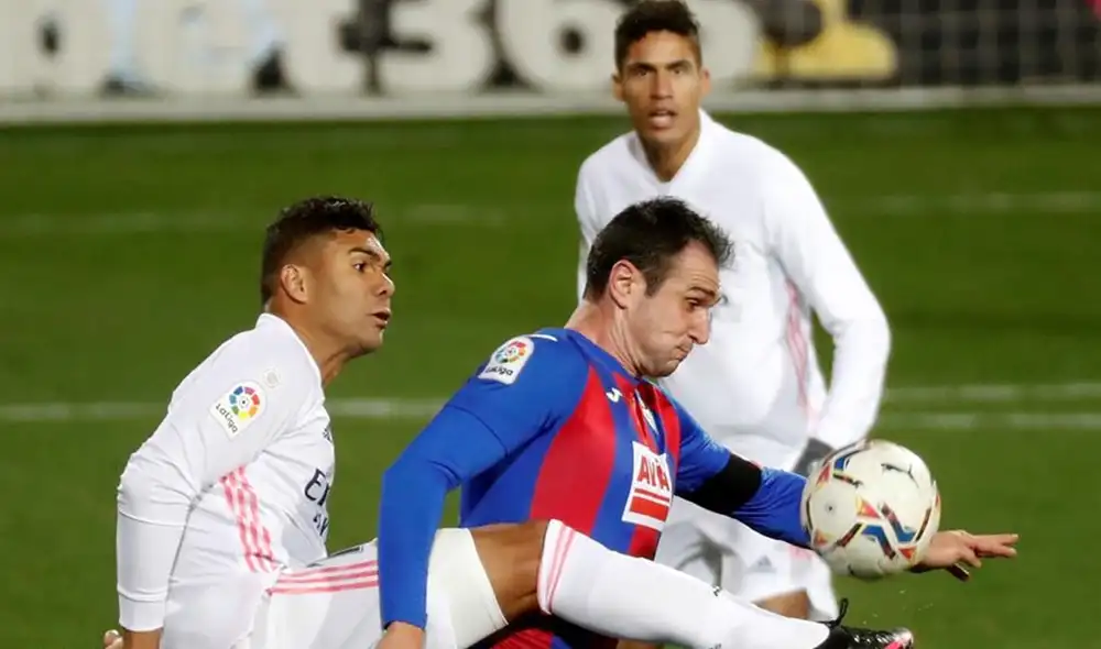 Real Madrid y Eibar disputarán duelo clave por LaLiga. Foto: EFE