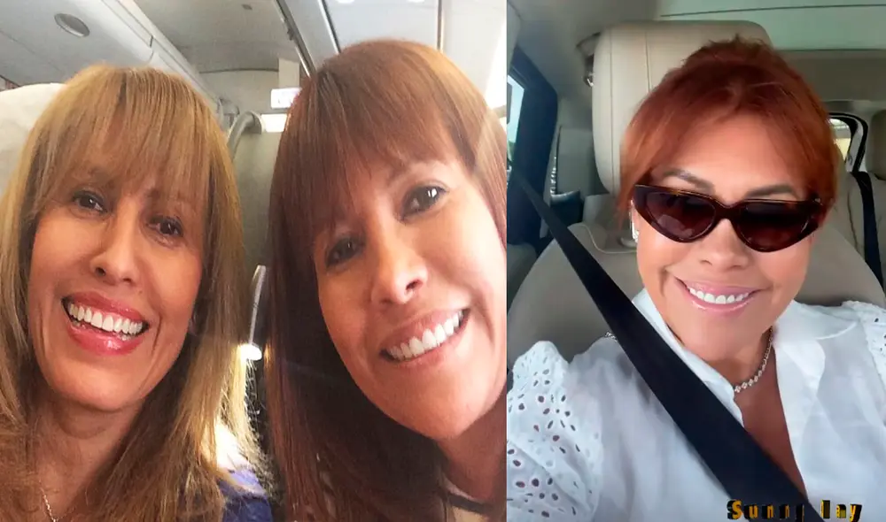 La conductora confirmó que viajó a Miami. Foto: Instagram / Magaly Medina