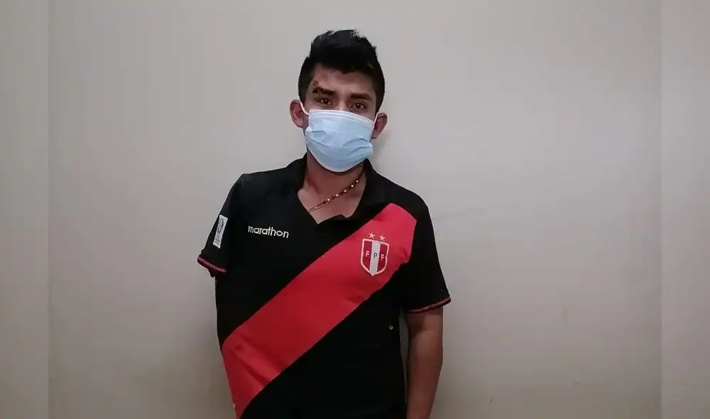 Detenido fue conducido a la comisaría de El Alambre, Foto: PNP