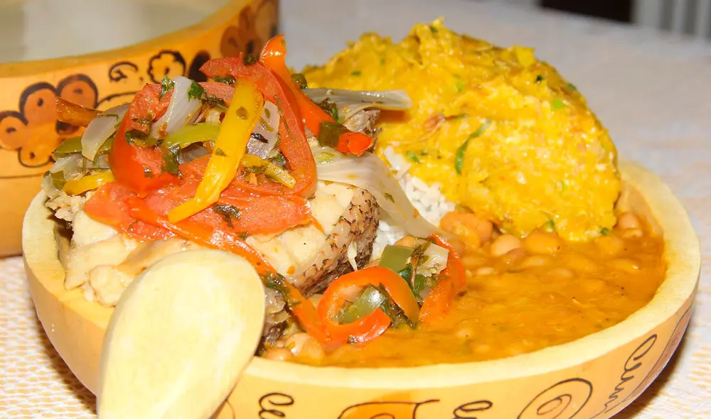 La malarrabia suele ir acompañada de menestras y pescado en distintas variedades. Foto: Municipalidad Distrital de Catacaos La malarrabia suele ir acompañada de menestras y pescado en distintas variedades. Foto: Municipalidad Distrital de Catacaos