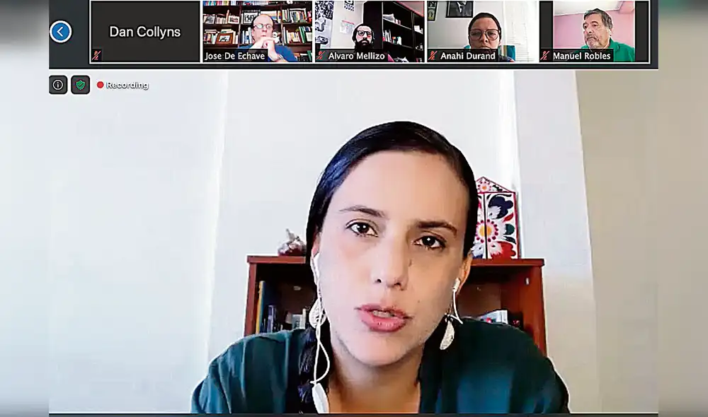 Videoconferencia. Mendoza y su equipo dieron declaraciones a la prensa extranjera. Foto: difusión