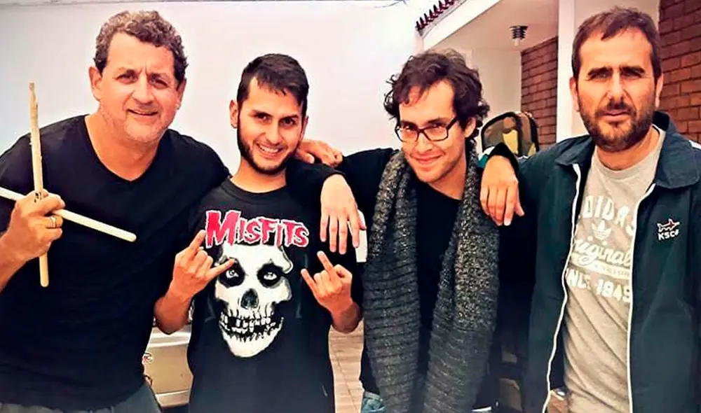 La banda de rock Serial Asesino confirmó el fallecimiento del bajista. Foto: Facebook / Chabelos