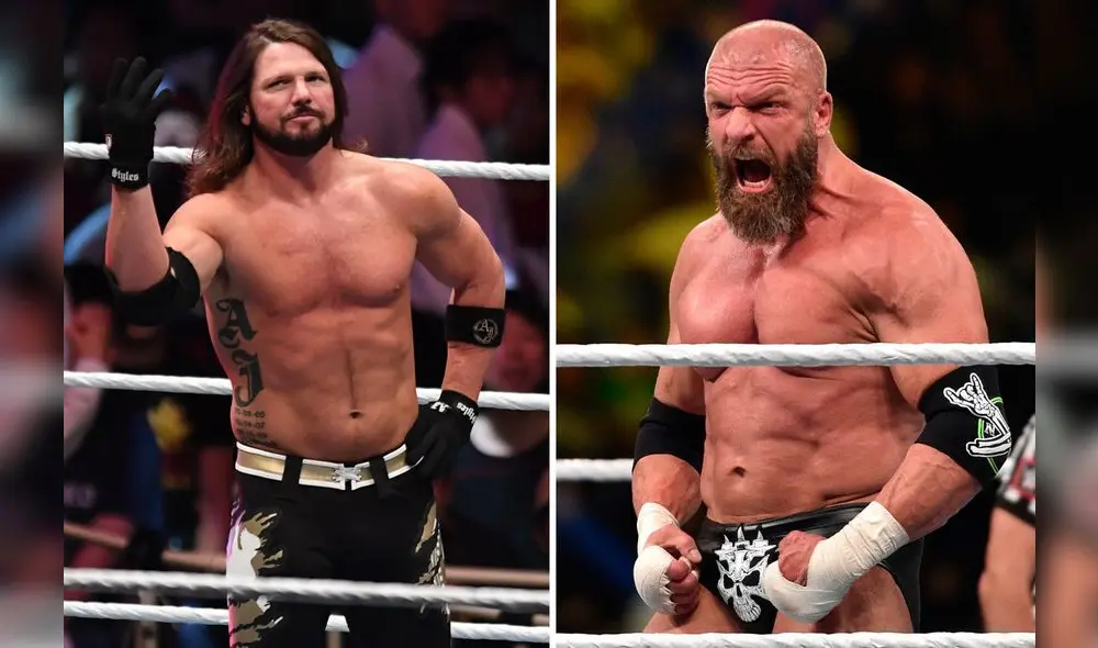 AJ Styles sigue pujando por una lucha ante Triple H en algún Wrestlemania del futuro. Foto: WWE
