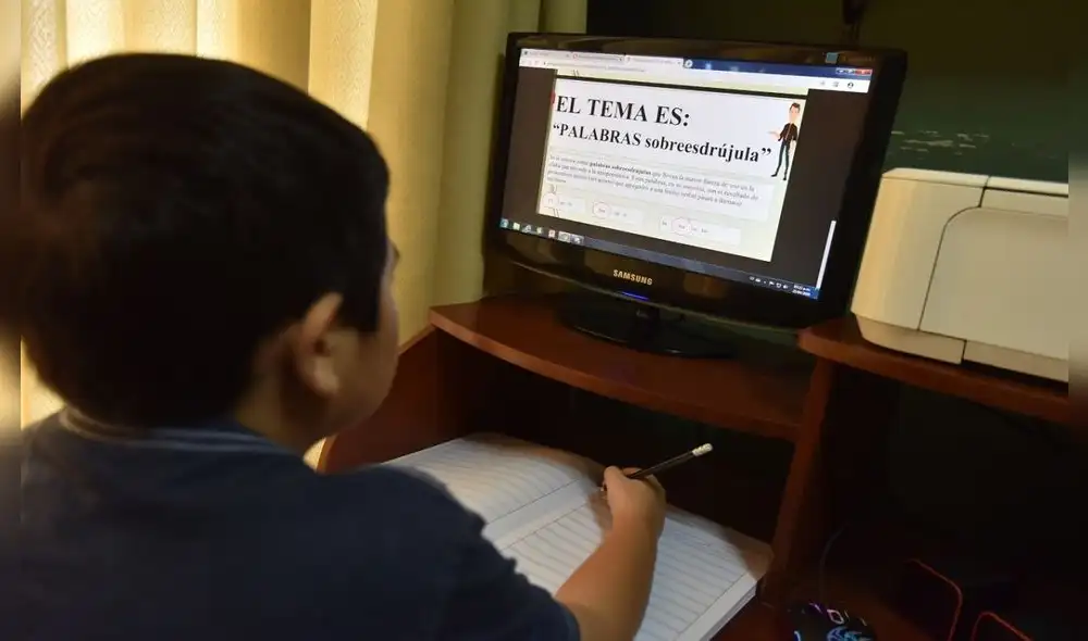 Estudiantes podrían retornar a las clases presenciales. Foto: La República