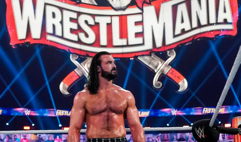 Drew McIntyre habló sobre su lucha con Bobby Lashley en WrestleMania 37. Foto: WWE Drew McIntyre habló sobre su lucha con Bobby Lashley en WrestleMania 37. Foto: WWE
