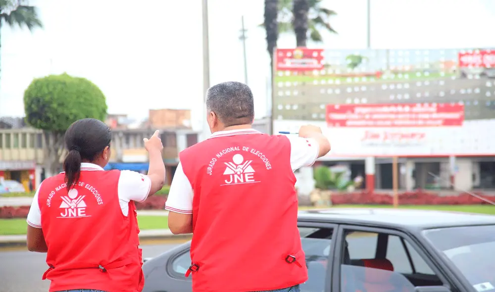 Personal del JNE reportará irregularidades en locales de votación. Foto: difusión