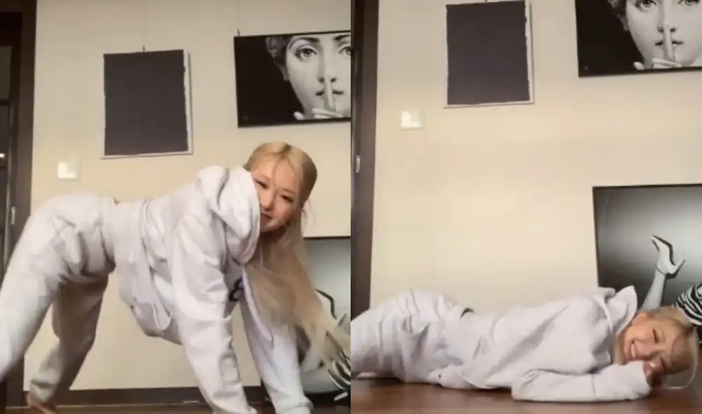 Rosé se suma al reto "WAP" en TikTok. Foto: captura TikTok / roses_are_rosie Rosé se suma al reto "WAP" en TikTok. Foto: captura TikTok / roses_are_rosie