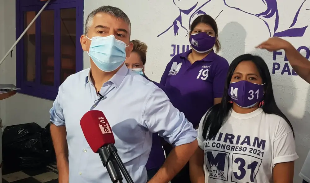 Guzmán se encuentra décimo en la encuesta presidencial del IEP. Foto: César Zorrilla/URPI-GLR