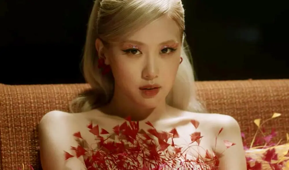 Rosé, de BLACKPINK, en escena del MV "Gone". Foto: captura YouTube / BLACKPINK