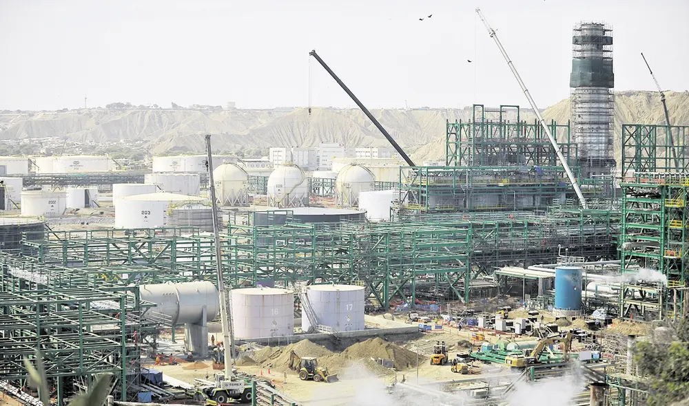 Refinería de Talara. Se inaugura en noviembre y utiliza petróleo de lotes cercanos a los que hoy les paga precio internacional. Se propone un cambio. Foto: difusión