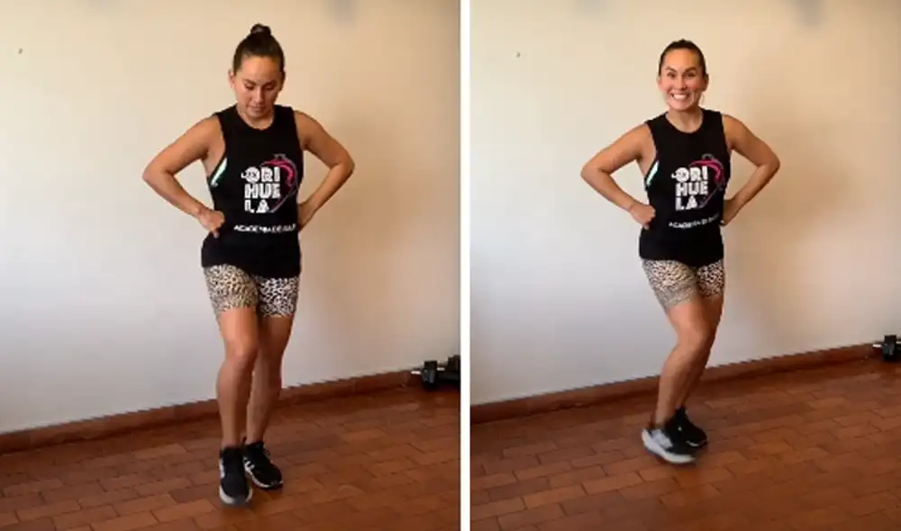 Miles de usuarios quedaron sorprendidos al verla bailar. Foto: captura de TikTok