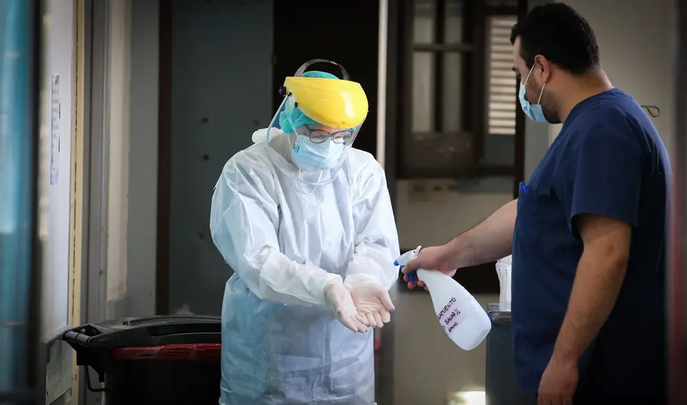 La provincia con mayor casos es Montevideo, ya que registró 1054. Foto: EFE