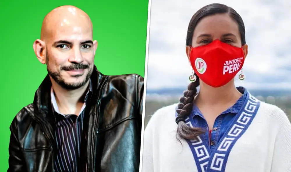 Ricardo Morán apoya la candidatura presidencial de Verónika Mendoza. Foto: Difusión/ Verónika Mendoza/ Instagram