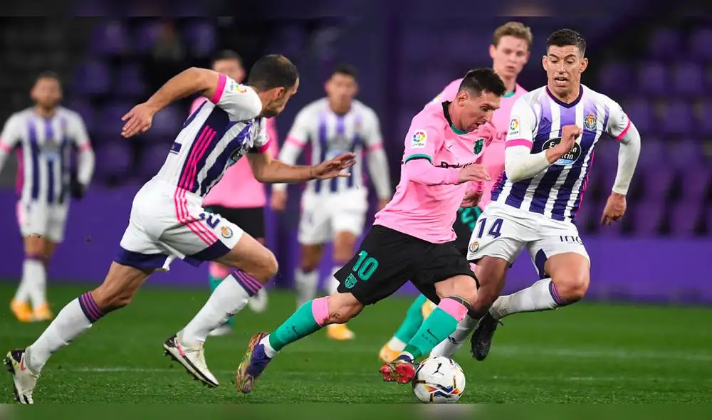 FC Barcelona vs. Valladolid se podrá ver desde las 2.00 p. m. (hora peruana). Foto: EFE