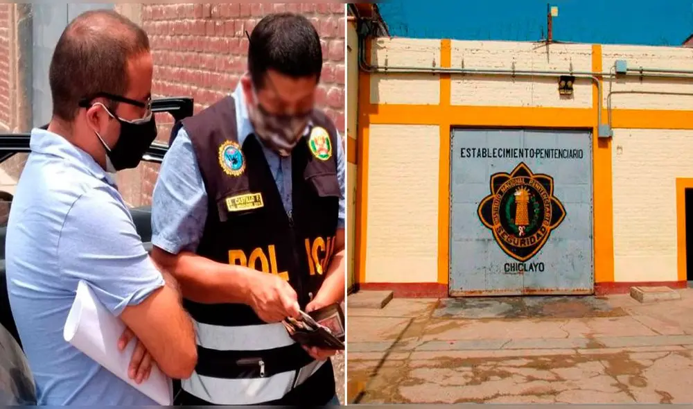 Roberto Caján Alegría (izquierda) cumple prisión preventiva en el penal de Chiclayo. Foto: composición La República
