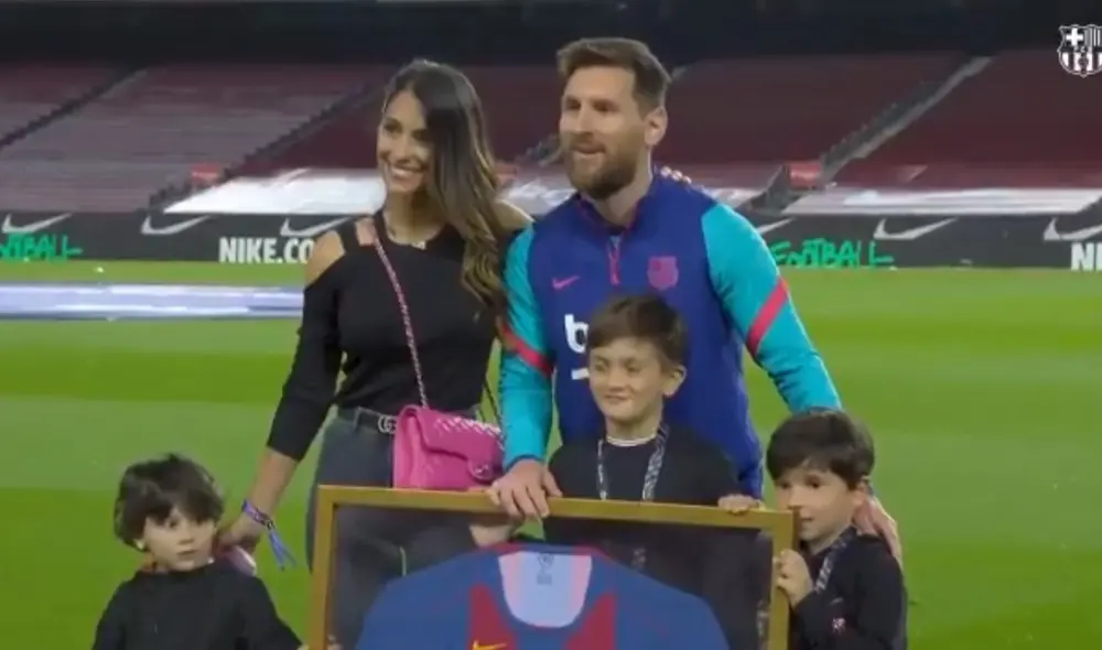 Lionel Messi registra 768 partidos con la camiseta del Barcelona. Foto: captura Barcelona Lionel Messi registra 768 partidos con la camiseta del Barcelona. Foto: captura Barcelona