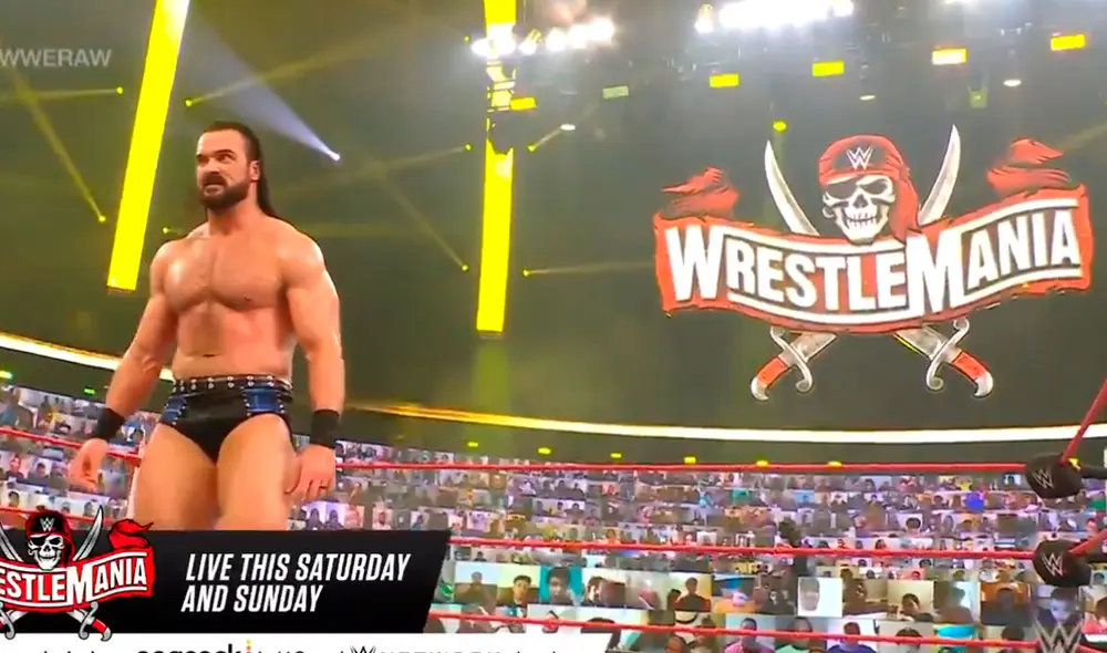 Drew McIntyre confirmó su presencia en WrestleMania 37 para enfrentar a Bobby Lashley. Foto: WWE