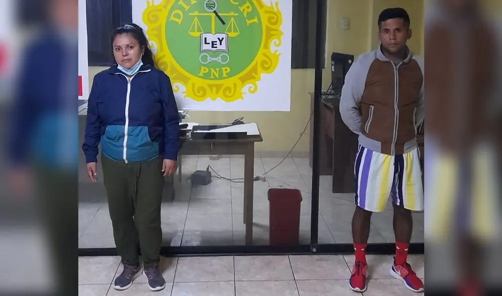 Los detenidos fueron puestos a disposición del Área de Investigación Criminal Este. Foto: PNP Los detenidos fueron puestos a disposición del Área de Investigación Criminal Este. Foto: PNP