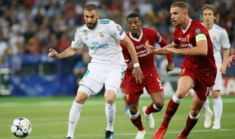 Real Madrid vs. Liverpool se enfrentan por los cuartos de final de la Champions League. foto: EFE.