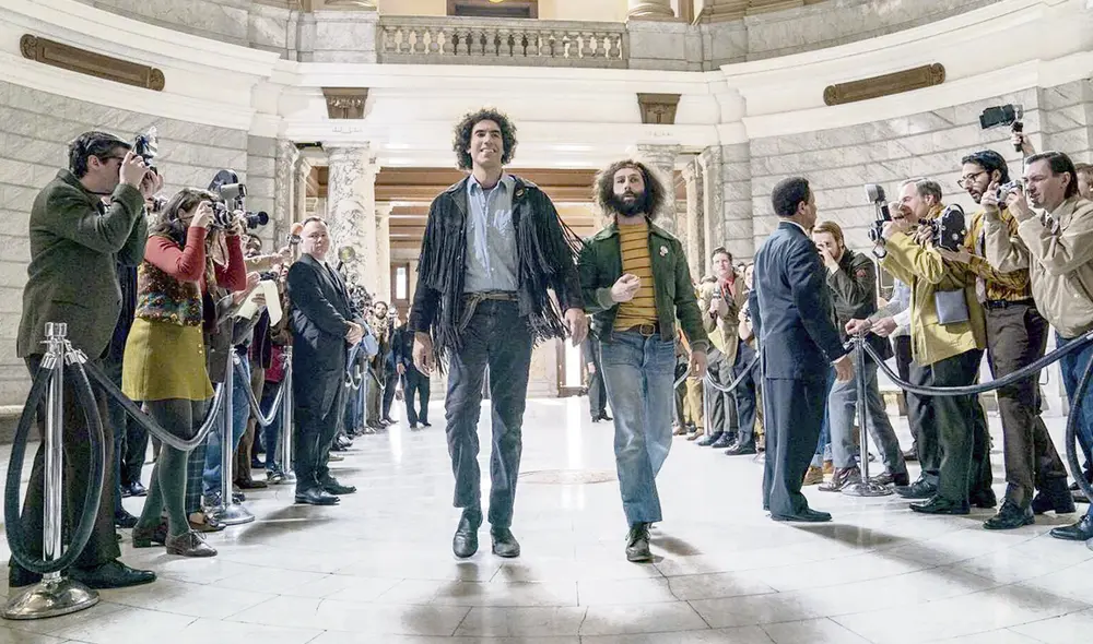 ‘El juicio de los siete de Chicago’. La película se convierte en favorita al Óscar. Foto: difusión ‘El juicio de los siete de Chicago’. La película se convierte en favorita al Óscar. Foto: difusión