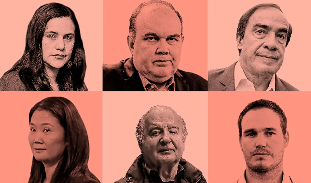 Los seis posibles. El plan de gobierno no pronostica la honestidad de un régimen. Es un mejor indicador la historia personal de un candidato. Foto: composición/La República