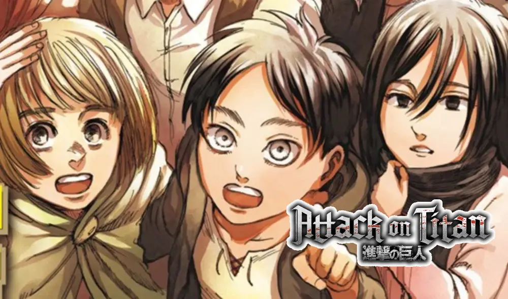 Final del manga de Attack on titan se podrá ver este 9 de abril. Foto: Kodasha