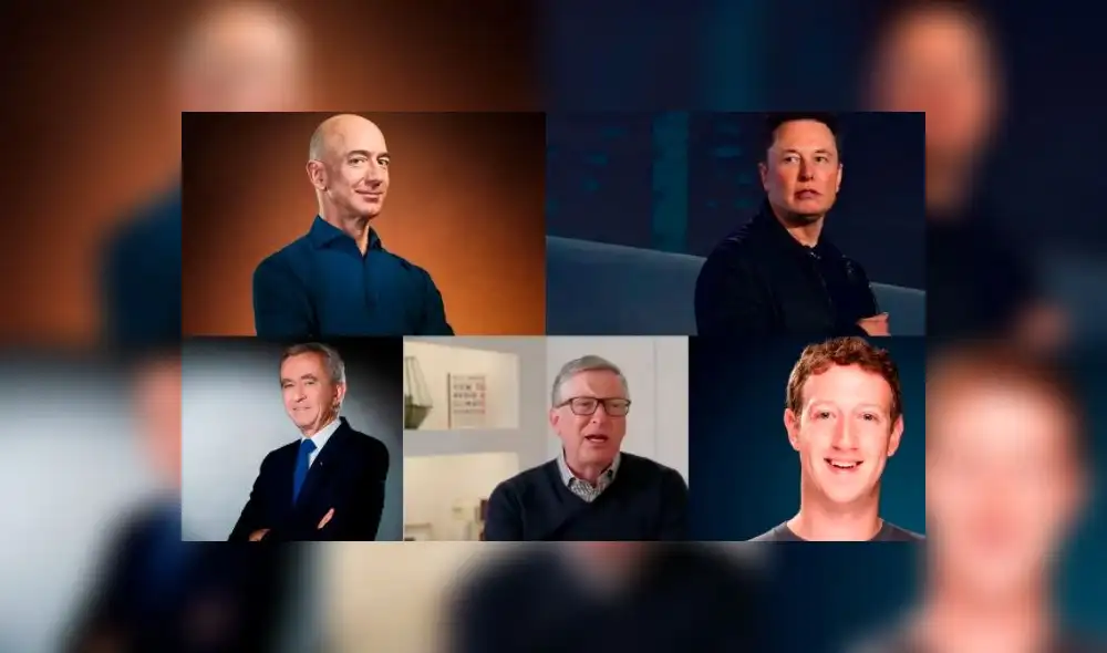 El grupo de multimillonarios enumerado por la revista tiene un patrimonio conjunto de 13,1 billones de dólares. Foto: captura de Valora Analitik